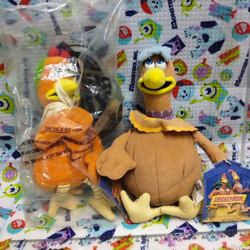 paket boneka chicken run burger king