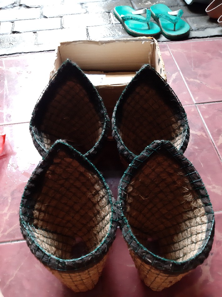 Pot Tempel Kerucut / Pot Sabut Kelapa / Pot Anggrek / Media Tanaman Anggrek