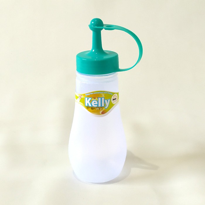 Botol Kecap / Saus / Minyak / Mayonaise Plastik Kelly Ukuran 250ml Termurah