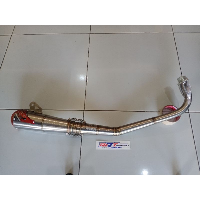 Knalpot Jupiter 130cc RC3 ABEN RACING
