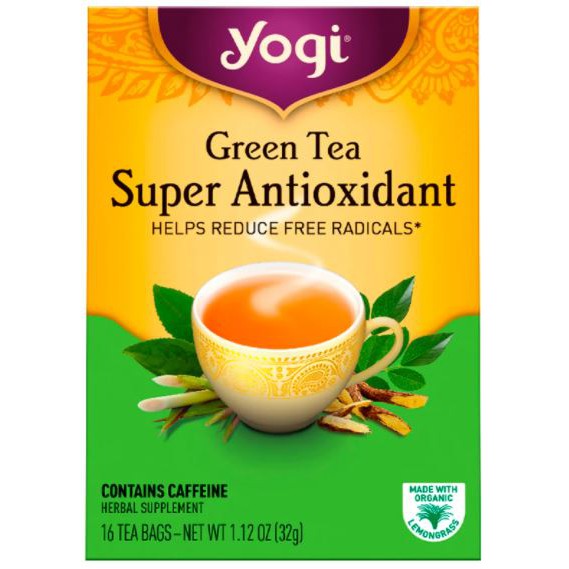 

Yogi Tea, Green Tea Super Antioxidant, 16 Tea Bags, 1.12 oz (32 g)