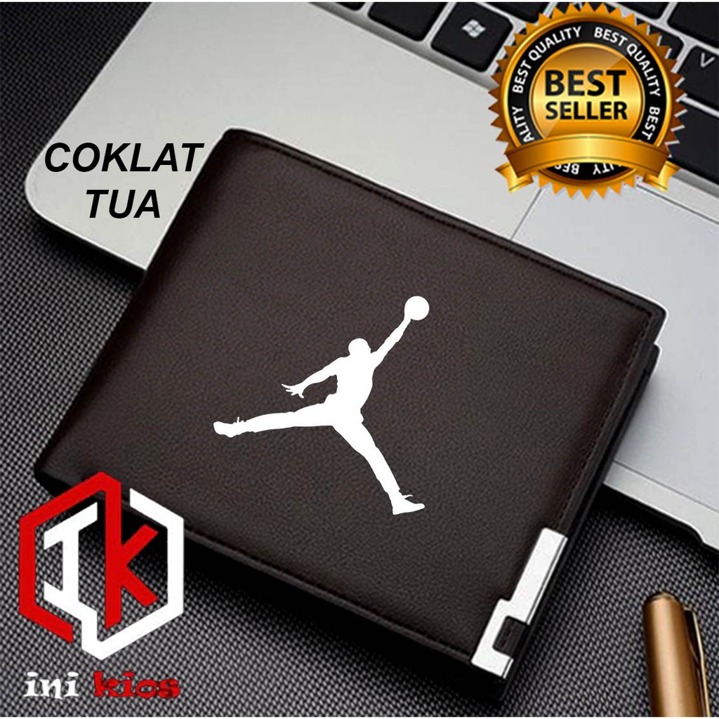 MURAH DOMPET KULIT JORDAN SIMPLE ELEGANT KEREN NIKE JORDAN PRIA & WANITA DISTRO AIR JORDAN