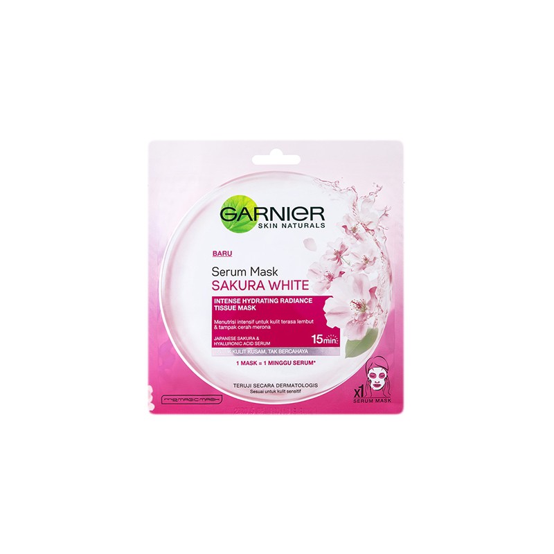 Garnier Serum Mask Hydrabomb Sakura White