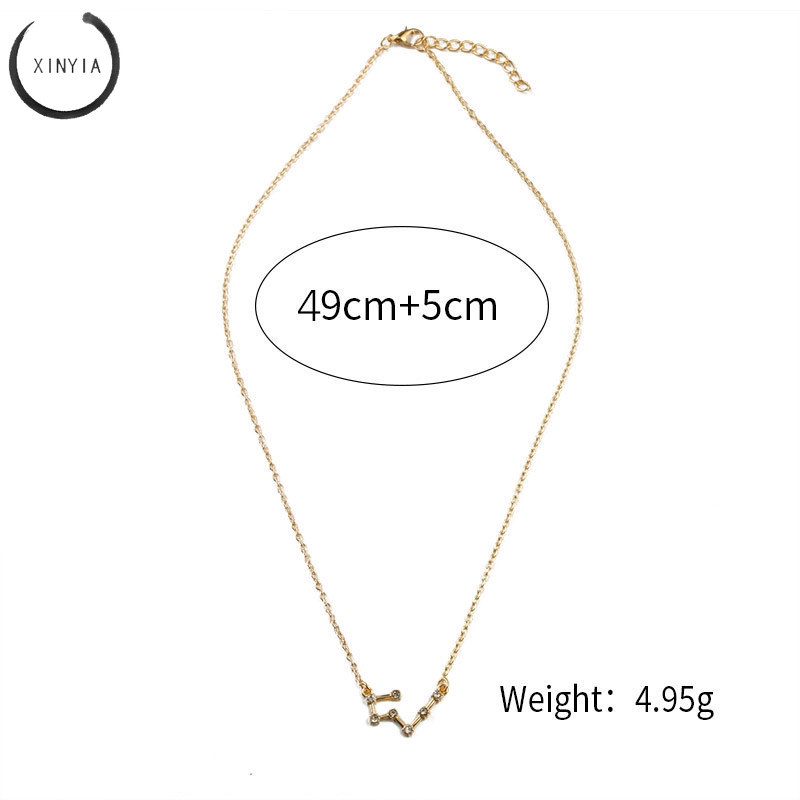 COD Lucky 12 Constellation Kalung Guardian Necklace Ulang Tahun Hadiah Hari Valentine