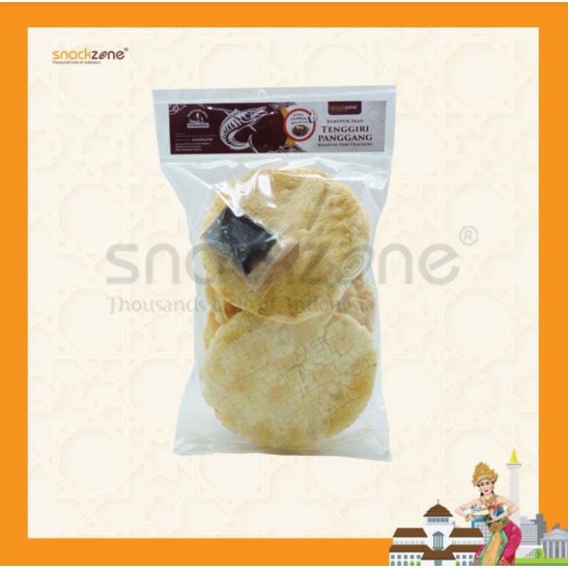 

Kerupuk Panggang Ikan Tenggiri / Kerupuk Sambal Terasi / Kerupuk bangka sambal Belacan Snack zone
