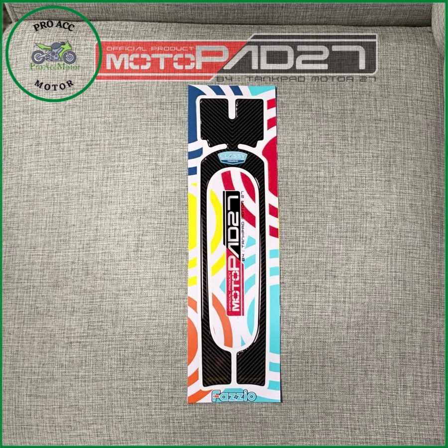 Promo.. Stiker Fazzio stiker sticker cover dasi depan body depan yamaha FAZZIO 125 MOTOPAD 27 resin anti luntur