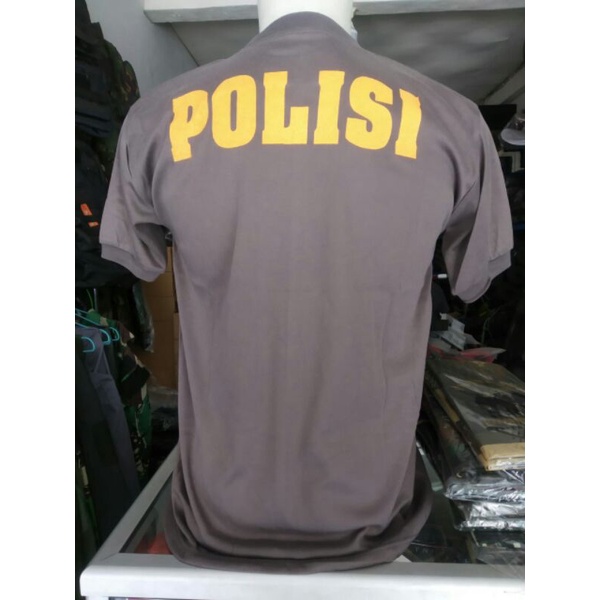 Kaos Dalam Coklat Polri