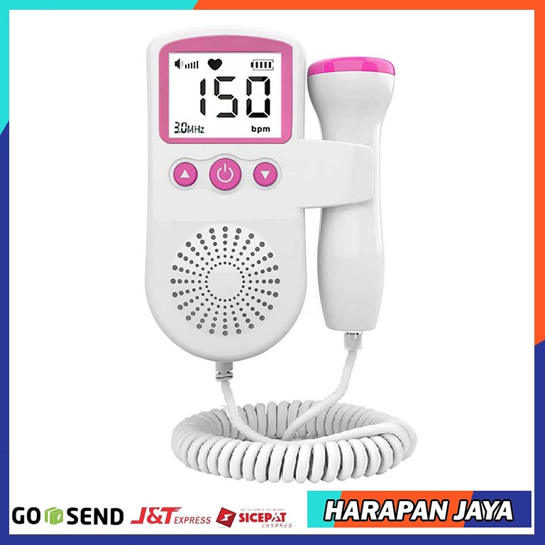 Cofoe Alat Deteksi Jantung Janin Bayi Fetal Doppler Heartrate - JSL-T501