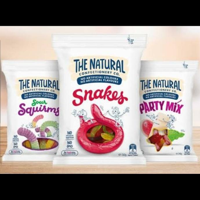 

THE NATURAL CONFECTIONERY JELLY SOUR SQUIRMS