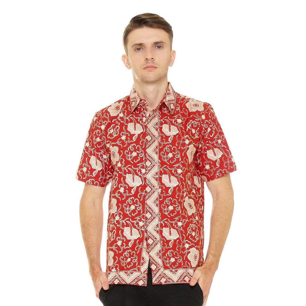 Kemeja Batik Pria Asli Bengkulu Berkualitas - Zallatra LS4