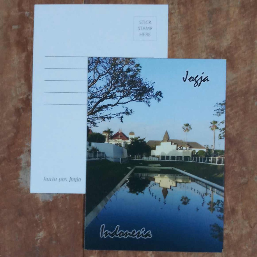 

Kartu Pos Jogja Postcard BENTENG VREDEBURGH MALIOBORO JOGJA
