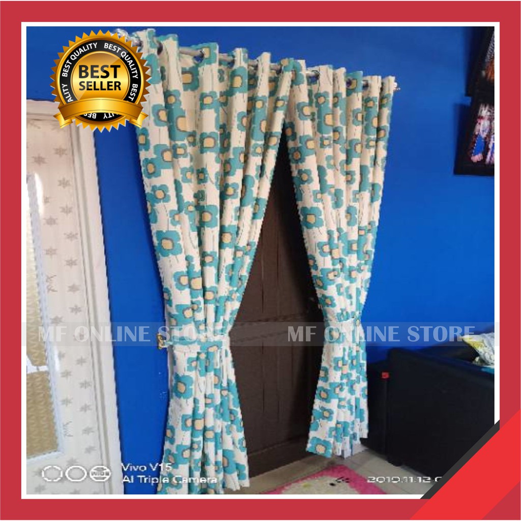 gorden polka blazer hijau toska