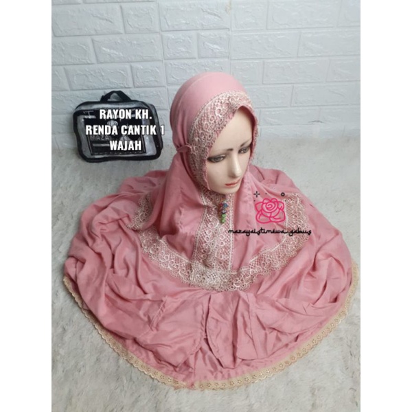 Mukena Rayon Renda Besar