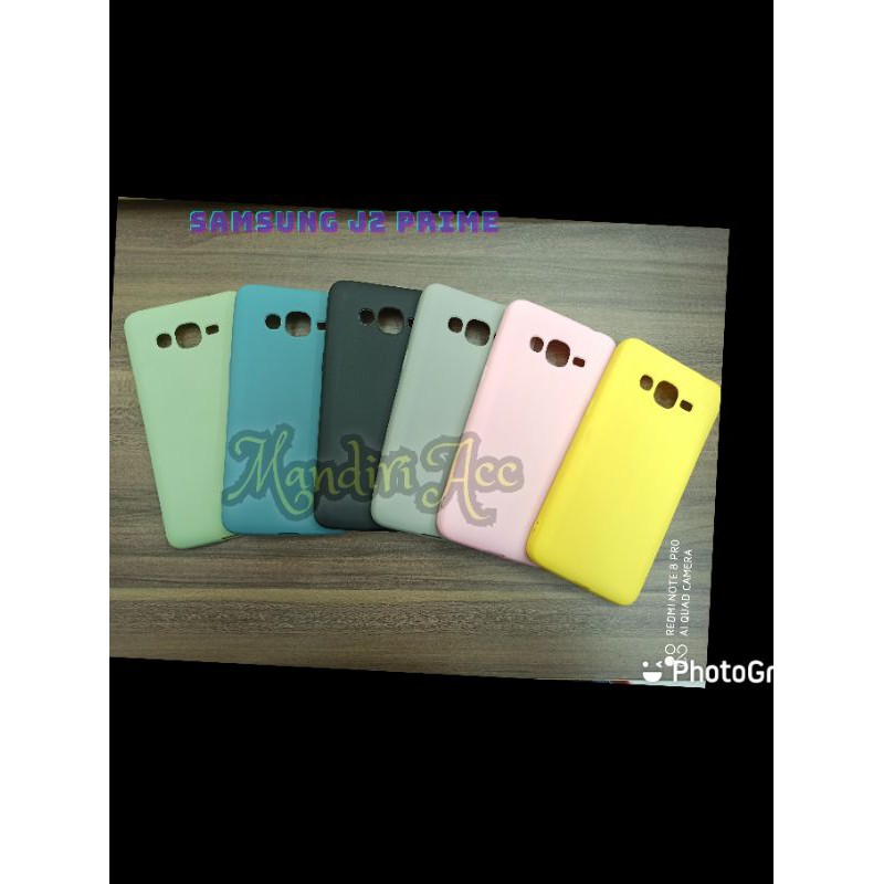 SIX CANDY CASE SAMSUNG J2 PRIME SOFTCASE WARNA POLOS