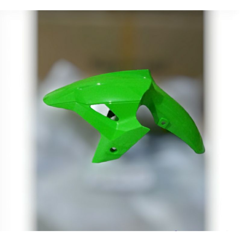 spakbor depan ninja 250 fi hijau original kawasaki