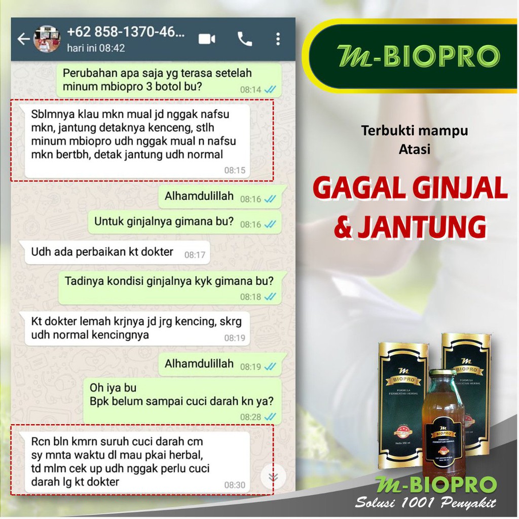 M BIOPRO TERBUKTI  Obat Gagal Jantung | Gejala Jantung | Jantung Bocor | M BIO PRO Ampuh & Manjur