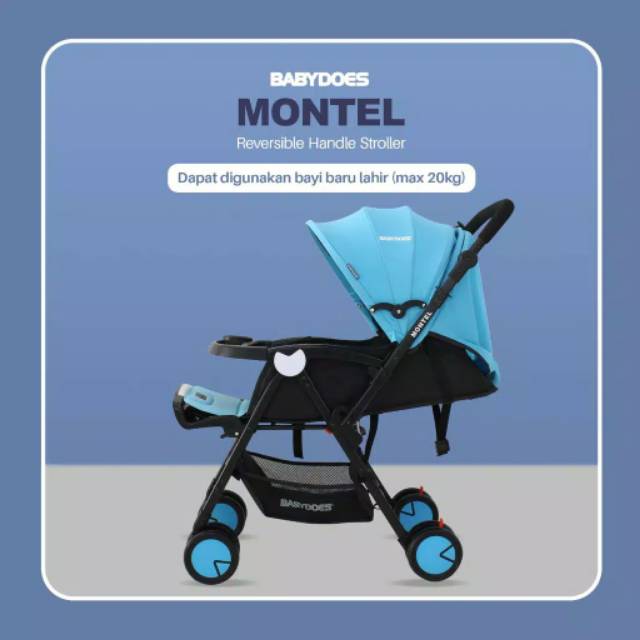 Stroller Babydoes Montel / Babydoes Stroller Baltic Lite / Kereta Bayi