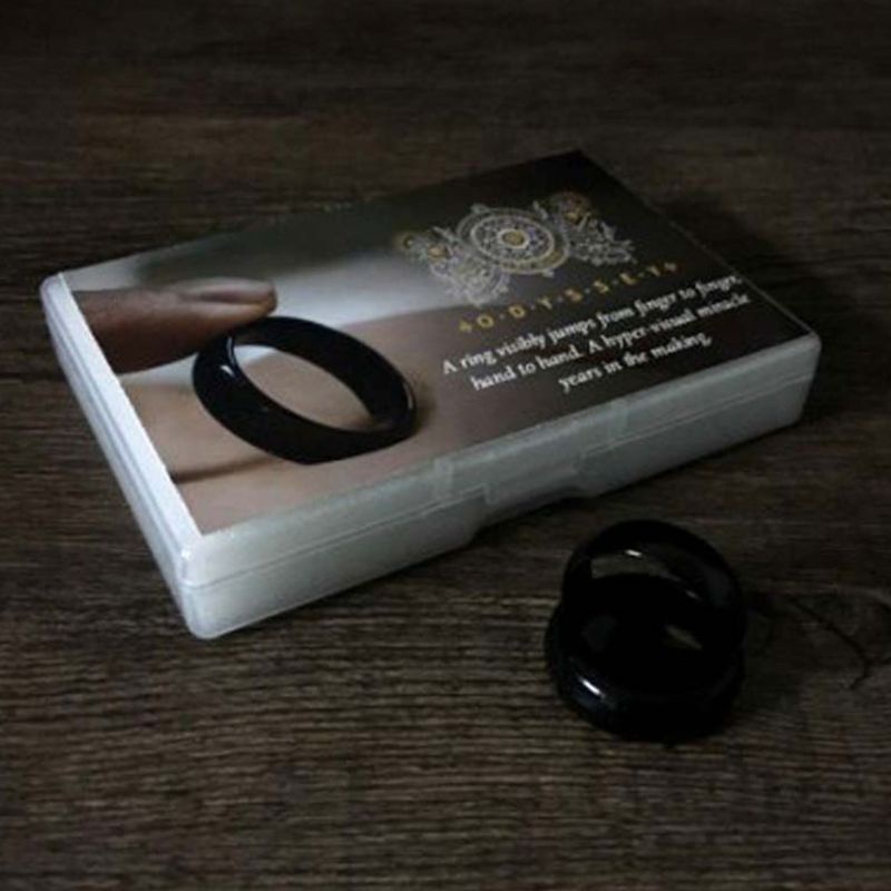 Mary Magic Ring Illusion Props Tool Cincin Alat Peraga Sulap Untuk Penglihatan Ajaib Untuk Pemula Saku Menutup Mainan Ajaib Untuk Pesta