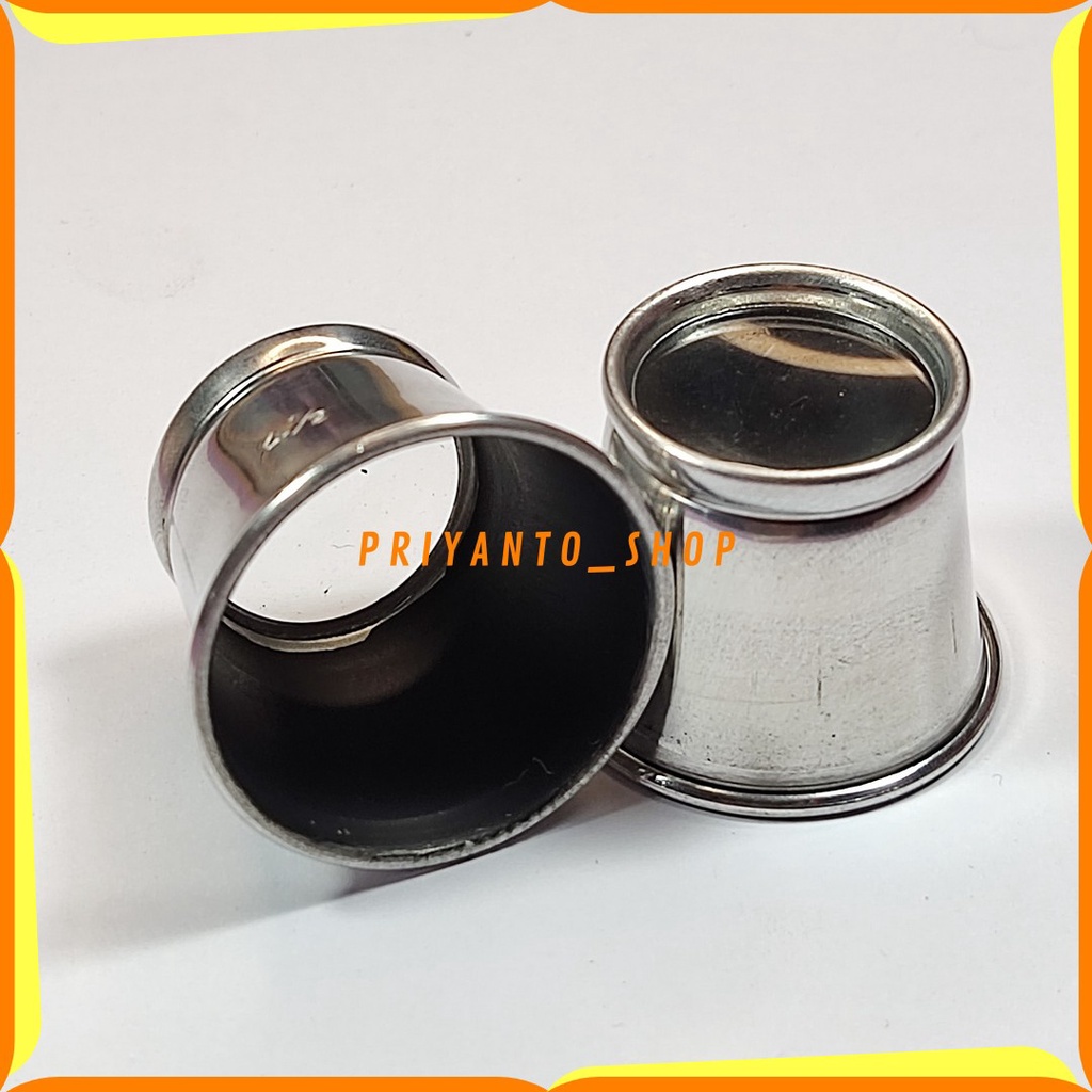 Eye loop kaca lensa pembesar Alat servis jam tangan Stainless Reparasi Jam