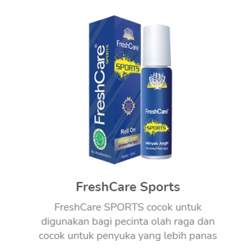 Fresh Care Minyak Angin Aromatheraphy Roll On 10ml