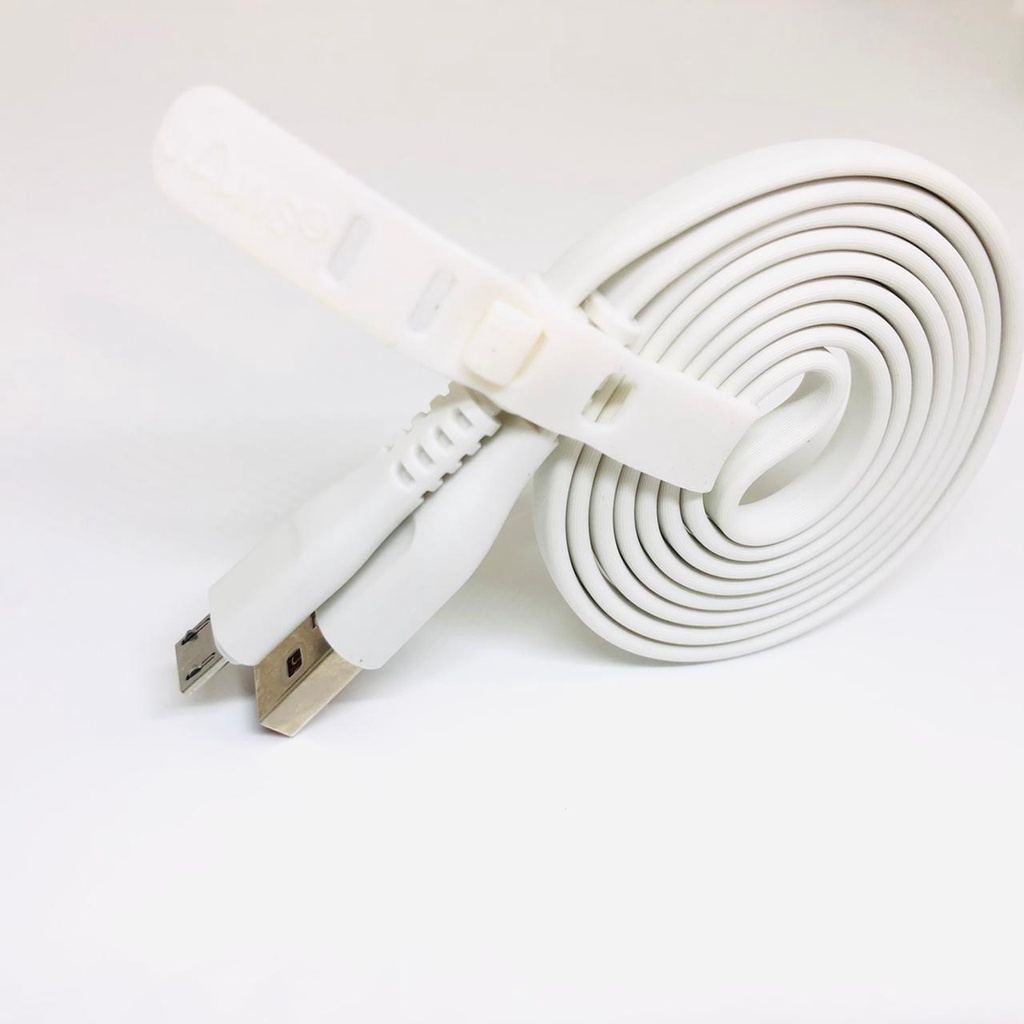 ( Non Pack ) JAWS Kabel Data Macaron Micro USB V8 /1 Meter 2a kabel Data Fast Charging [MPG]