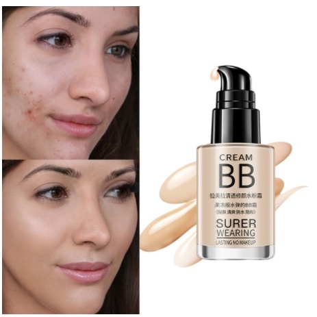 LAMEILA BB Cream Super Moisturizing Liquid Foundation Makeup Base Long Lasting LA050 1001