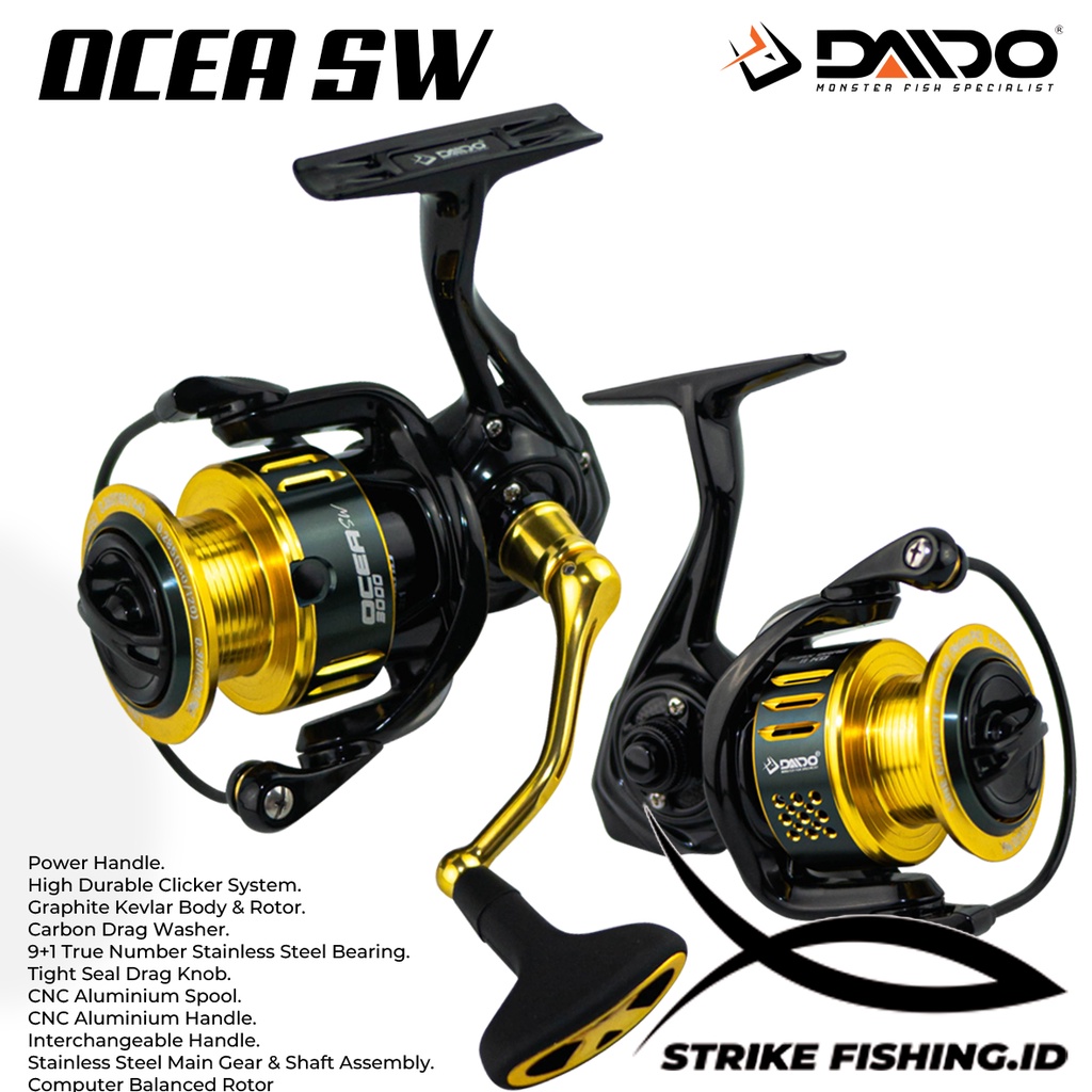 REEL SPINNING DAIDO OCEA SW SERIES