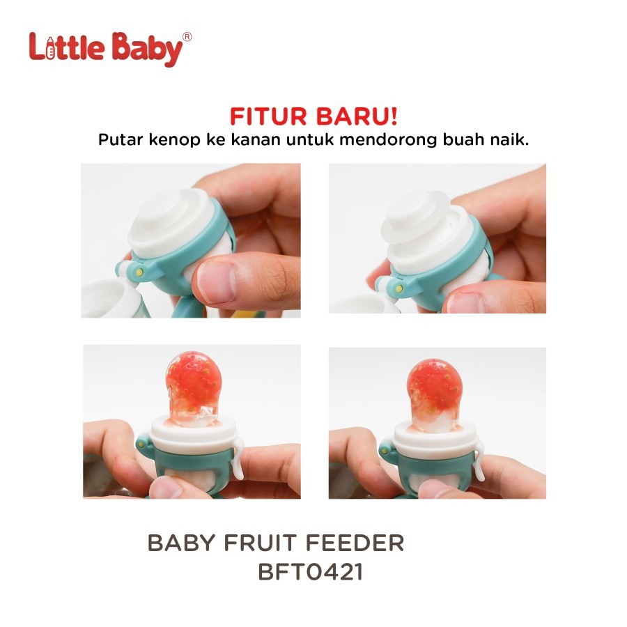 Little Baby Baby Fruit Feeder - Gigitan Buah Bayi 6m+ BFT0421