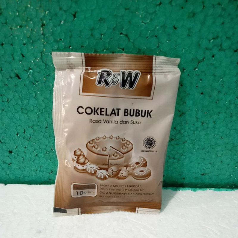 

Cokelat Bubuk Rasa Vanilla & Susu 10 gr