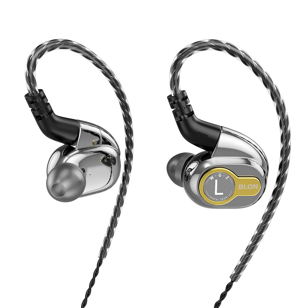 Blon Bl05 Bl-05 Earphone In Ear Hifi Dinamis Driver Dinamis 2 Pin Dengan Kabel Bisa Dilepas