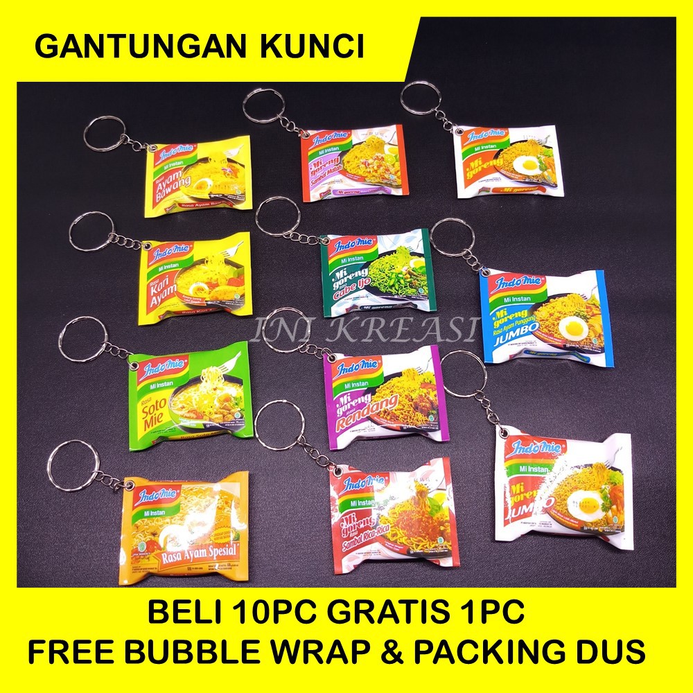 GANTUNGAN KUNCI MINIATUR INDOMIE Shopee Indonesia