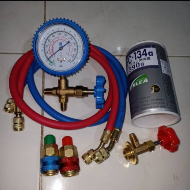 Paket isi freon AC mobil & kulkas HFC 134a Shopee Indonesia