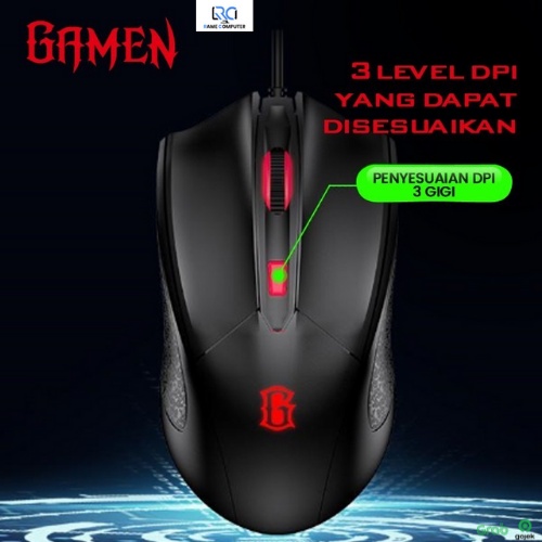 Gamen GM100 2000 DPI 8 Milion Switch Life Ergonomic Professional