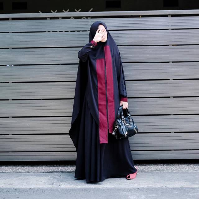 Gamis Set Syari VOAL by TRZ