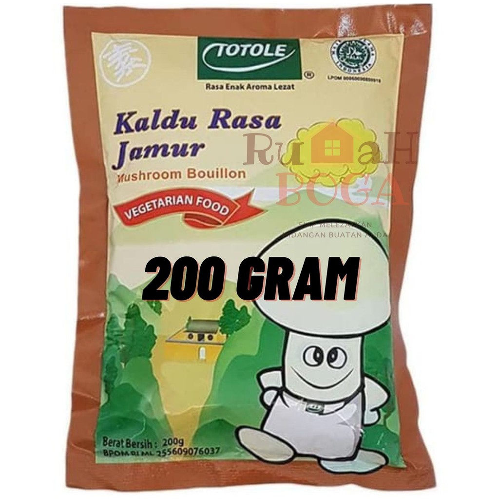 

Kaldu Bumbu Penyedap Rasa Jamur TOTOLE Kaldu Jamur 200gr 200 gr gram