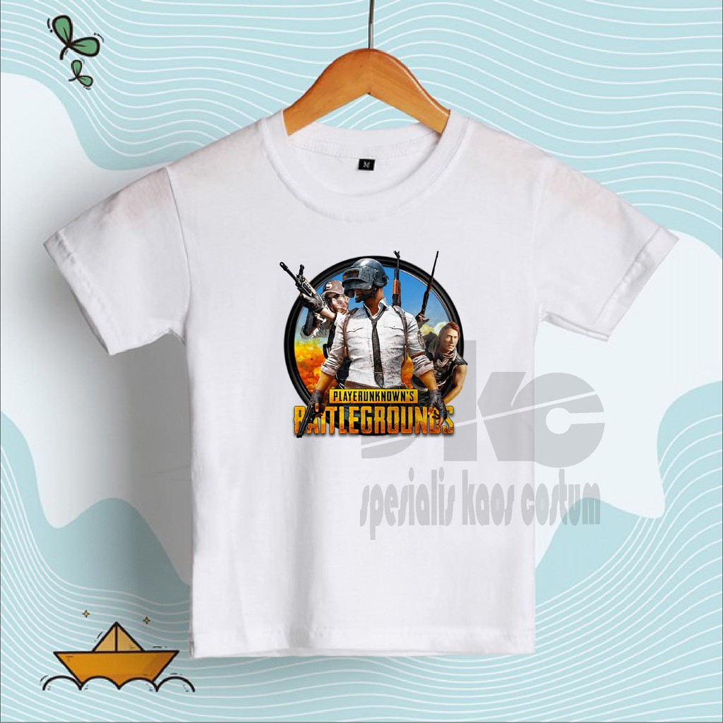 KAOS ANAK MOTIF FREE FIRE BAHAN PREMIUM