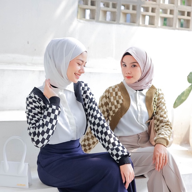 Namihomie - Sada Crop Cardigan | Knitwear Outer Rajut