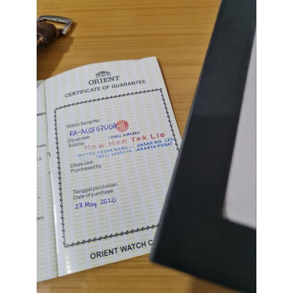 Orient Automatic RA-AC0F07S10B Symphony III watch