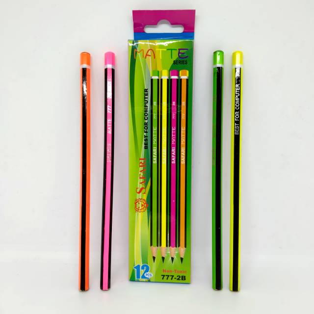 

Pensil 2B Safari 777 / Pack