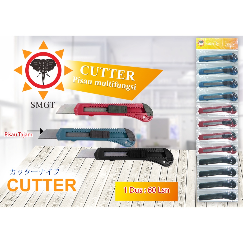 CUTTER SMGT CUTTER BESAR MURAH 60LUSIN