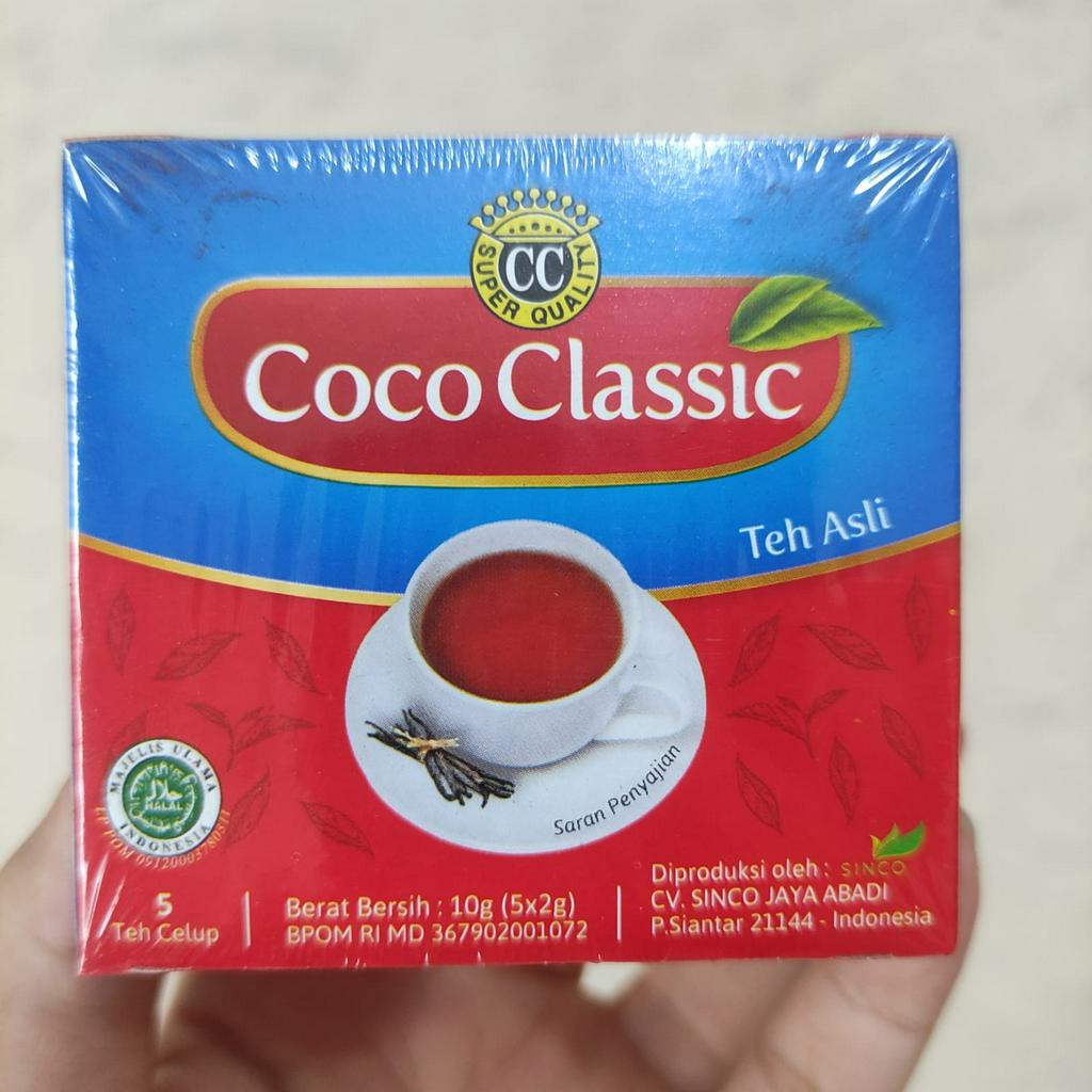 

Teh coco classic isi 5 teh celup