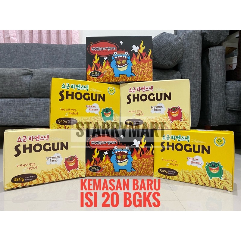 

Mie kremes karoo | Mie kremes shogun | Mie shogun korea chicken flavour | Mie karoo spicy
