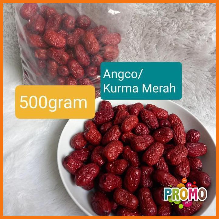 

DISKON - ANGCO/RED DATES/KURMA MERAH 500GRAM