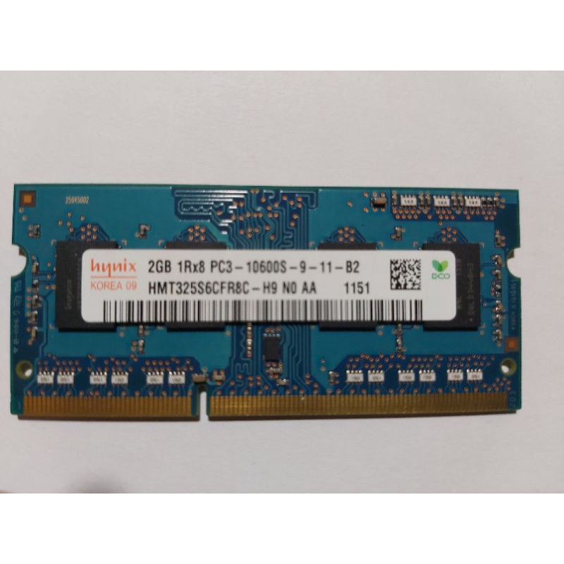 RAM Laptop SODIMM Hynix DDR3 2GB 10600 / 1333MHz Original second