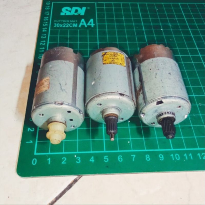 DC MOTOR PERMANEN MAGNET 12V - 24V 4000 rpm DINAMO PERMANEN MAGNET