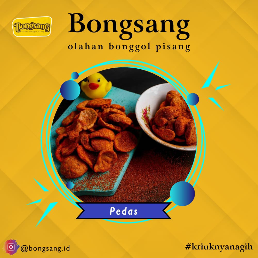 

Keripik Bongsang Pedas Super 100%