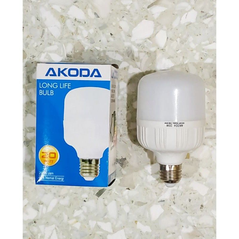 Lampu akoda led 5 10 15 20 watt long life bulb