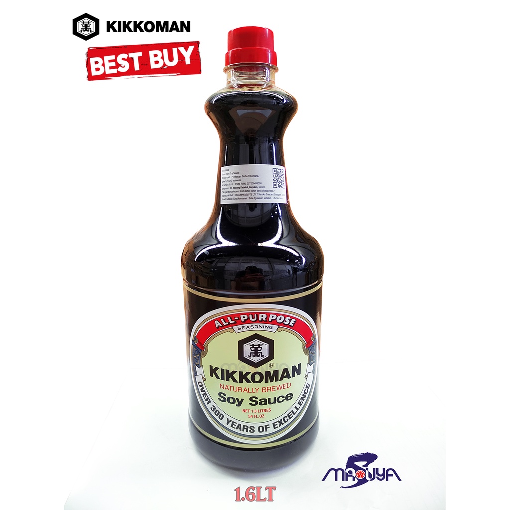 

Kikkoman Shoyu Reguler 1.6Lt - A001M