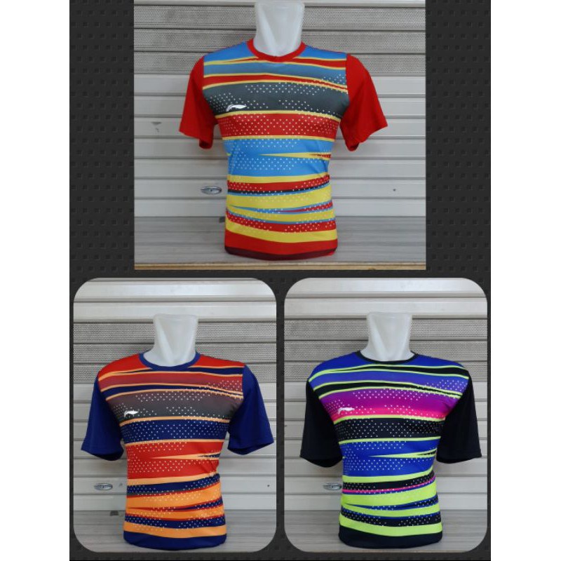 BEST SELLER BAJU OLAHRAGA BADMINTON BULUTANGKIS LI-NING IMPORT