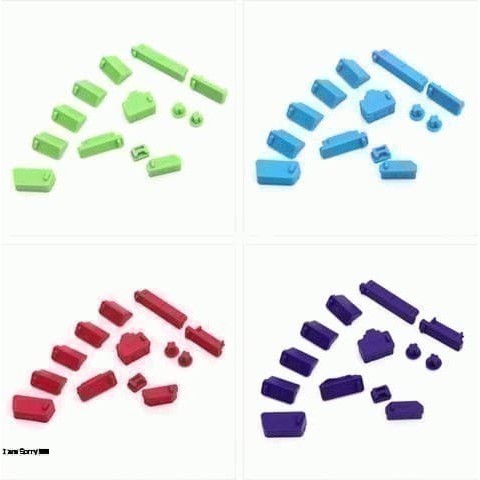 Karet penutup port laptop Universal dust plug untuk Laptop anti debu